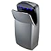 World Dryer V-639A VMax 110-120V Hi-speed Vertical Hand Dryer, High Impact ABS, Silver