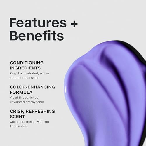 Paul Mitchell Platinum Blonde Violet Conditioner, Banishes Brass + Brightens, Ideal for Light to Medium Blonde, Silver, Gray or White Hair - Image 4