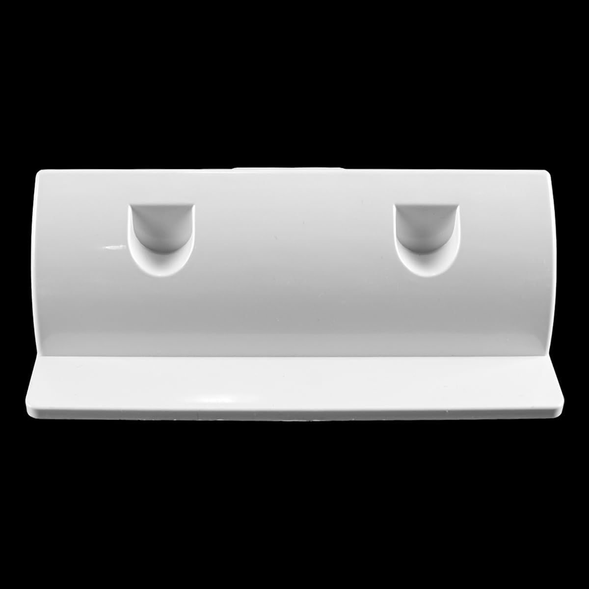 Soporte de montaje para panel solar ABS (7 piezas), sin perforaciones, kit de soporte de esquina para techo de RV, barco, furgoneta, caravana, protección UV, color blanco