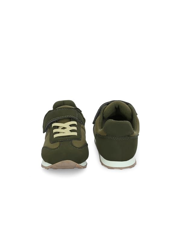 Image of Tuskey Velcro Jogger Shoes for Kids Anti Skid Velcro Closure Sports Shoes for Boys and Girls