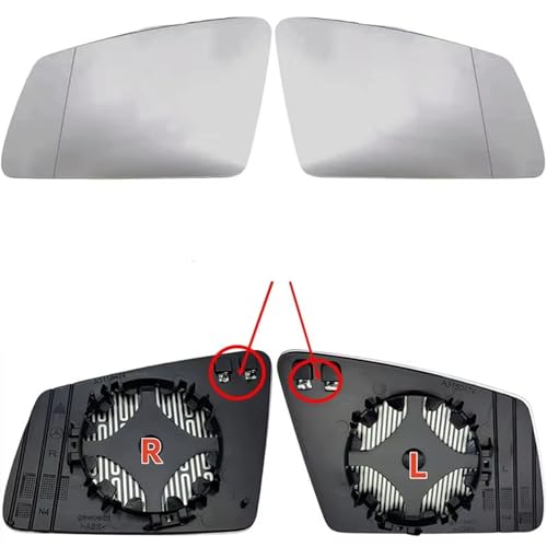 Miroir cassé ? Verre de rétroviseur W212 Classe E chauffant pour angle mort