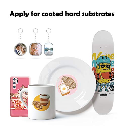 Image of A-SUB Sublimation Paper 4x9.5 Inch, 125gsm | 100 Sheets, Compatible with Inkjet Printer with Sublimation Ink, for DIY Gifts, Shirts, Craft Blanks