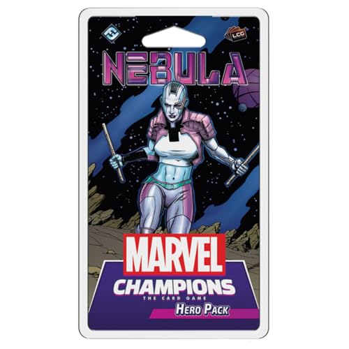 Fantasy Flight Games, Marvel Champions: Nebula Hero Pack, Card Game, Ages 14+, 1-4 Players, 60 Minutes Playing Time Multicolour FFGMC22