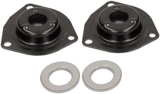 2 soportes de amortiguador delantero + 2 rodamientos aptos para Nissan X-Trail T30 2000-2006