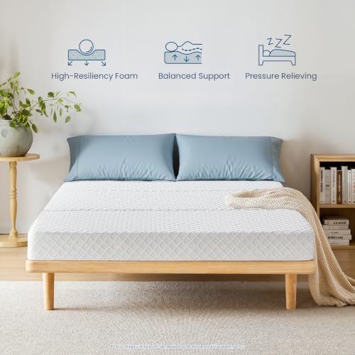 Inofia Trifold Mattress Queen 6 Inch for Camping, RV, Murphy Bed, Floor Bed - Image 6