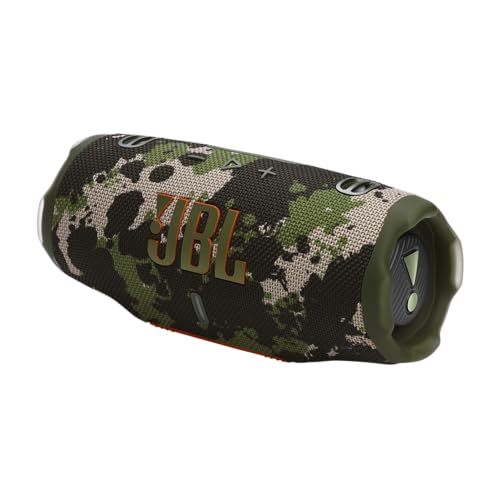 Image of JBL Charge 6 - Portable Waterproof & Drop-Proof Bluetooth Speaker, Bold Pro Sound with AI Sound Boost, 28Hrs of Playtime, Built-in powerbank & Comes with a Sturdy /Removable Carrying Strap (Squad)