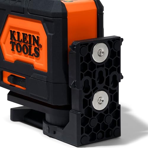 Image of Klein Tools 93PLL Self-Leveling Laser Level, Green 3x360-Deg Planes, Rechargeable Battery, Magnetic Mount, Class II Laser (≤1mW @ 510-530nm)