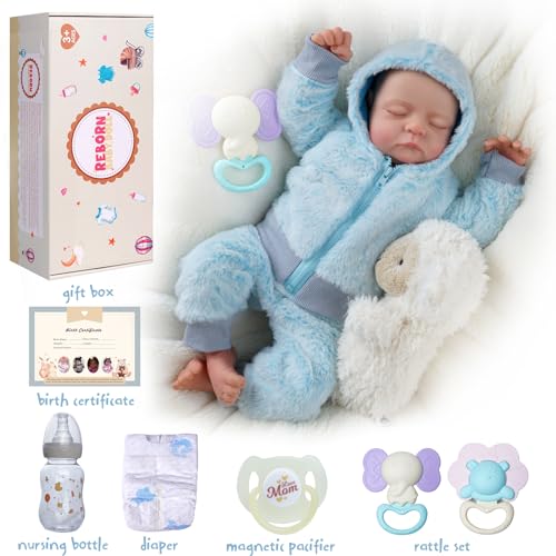 BABESIDE Lebensechte Reborn-Babypuppen Junge 20 Zoll Realistische Neugeborene Lebensechte Bewegliche Puppe für Kinder Weicher Stoffkörper mit Kleidung und Spielzeug, Geschenk für Kinder ab 3 Jahren – Bild 7