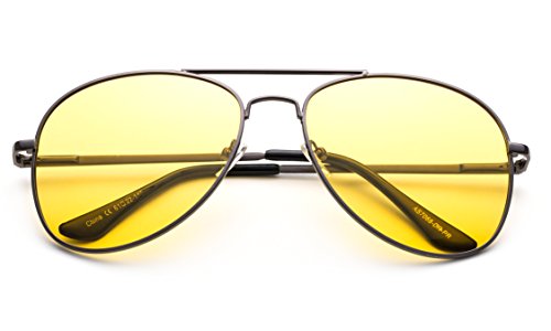 Polarized Night Vision Driving Glasses Amber Lens & Day Time Driving Sunglasses