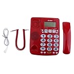 MYADDICTION-Fixed-Telephone-Home-Hotel-Fast-Dial-Amplified-Photo-Phone-KX-2035CID-Red-Home-Telephones-Accessories-Corded-Telephones-consumerelectronics