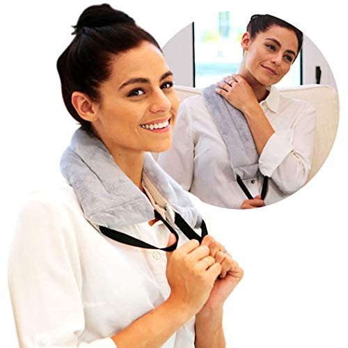 Heating Pad Solutions - Lavender Versatile Buddy - Microwave Heating Pad for Cramps, Arthritis, Joints Pain, Soring Muscles & Aching Feet with Soothing Lavender Aroma for Stress and Tension Relief