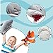 JUSTQUNSEEN Shark Hand Puppet Realistic Plush Puppet 13
