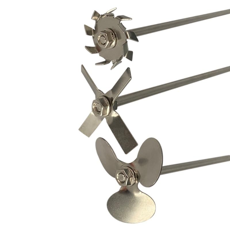 Dissolve Rührblatt für Elektrischen Labor-Mixer - 4-Blatt-Propeller aus Edelstahl 304(Cross blade: 8cm)