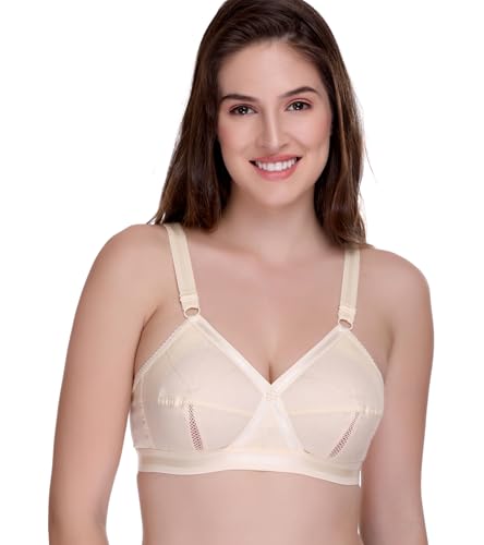 Image of SONA Perfecto Plus Size Cotton Bra for Woman Full Coverage Everyday Pack of 1