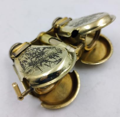 Binocolo aperto binocolo d'ottone nautico di stile binoculare della falda per scopo del regalo