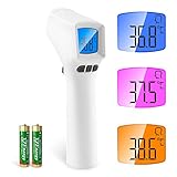 Fieberthermometer Kontaktlos,SOYES Digitales Infrarot thermometer mit SEMITEC Sensor, Medizinisches Infrarot Stirn Stirnthermometer mit LCD-Anzeige, Fieberalarmsystem, für Erwachsene und Kinder