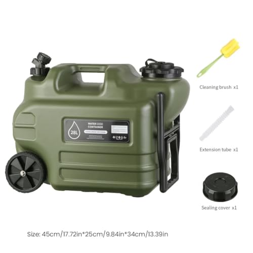 Camping Shower Kit con Jarra Rodante de Agua de 7.4 Gal (28L) y Bomba de Ducha de 6000mAh miniatura 7