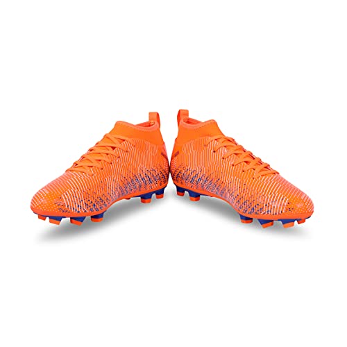 Image of Nivia Pro Encounter 9.0 F.B Stud-Orange /R.Blue UK-3