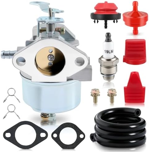 632370A Carburetor Compatible with Tecumseh 632334A 632234 HM70-80 HMSK80 HMSK90 Engines Carb with Gasket
