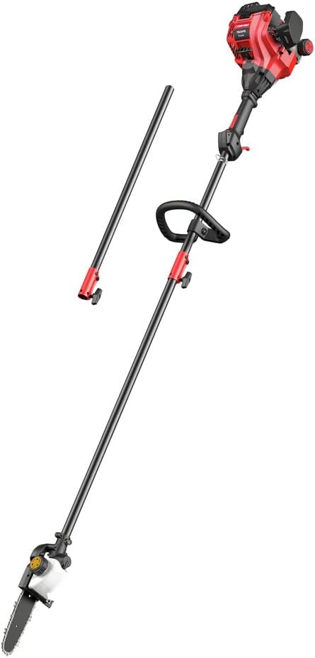 Troy-Bilt Gas Pole Saw, 25cc, 8-inch (TB25PS)