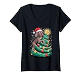Photo Gallery donna christmas tree weimaraner sunglasses weimaraners maglietta con collo a v Photo Gallery donna christmas tree weimaraner sunglasses weimaraners maglietta con collo a v