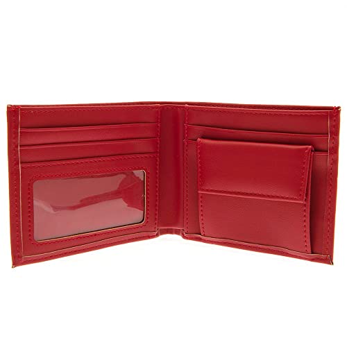 Arsenal F.C. Wallet, Official Merchandise, Red, 11 x 9 cm