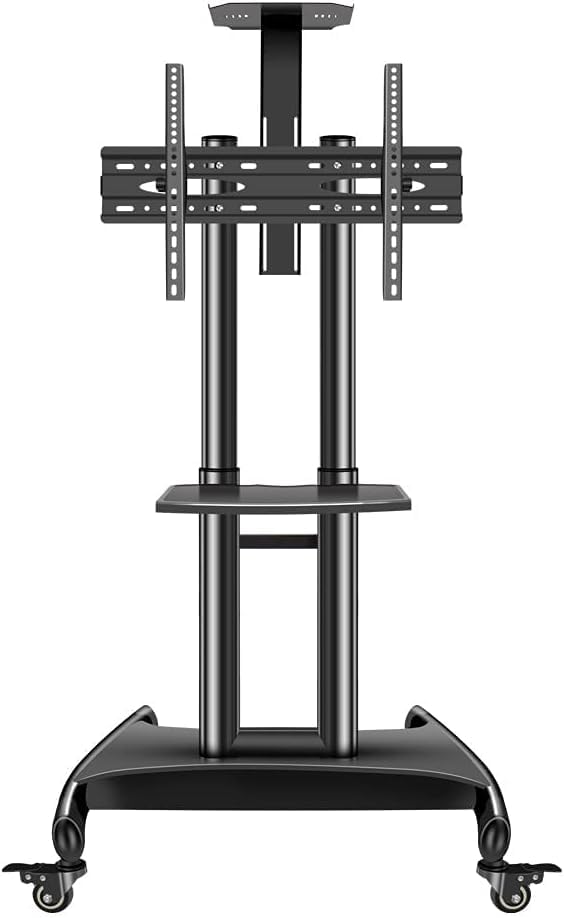 Soporte móvil para TV con ruedas giratorias 32-75 pulgadas miniatura 1