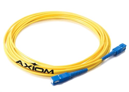 AXIOM SC/SC SINGLEMODE SIMPLEX OS2 9/125 FIBER OPTIC CABLE 1M