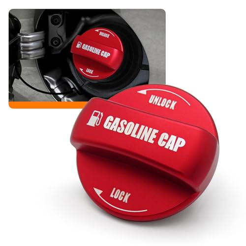 スイフトスポーツ ZC33S ガソリンキャップ カバー/フューエルキャップ アルミ製 レッド/赤 タイプ1-A