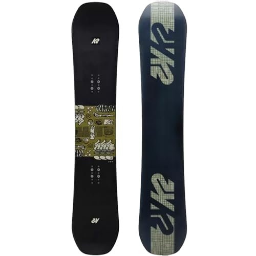 K2 Afterblack Mens Snowboard, 154