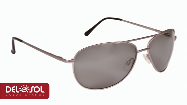 Del Sol Solize Color-Changing Sunglasses, 100% UVA and UVB  display picture 2