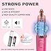 Eyebrow Trimmer for Women - Electric Eye Brow Razor with LED Light Painless & Easy Clean for Eyebrows Face Nose Ear Hair Chin Lips Peach Fuzz Bikini Lines & Other Detailing - Battery Operated (White)