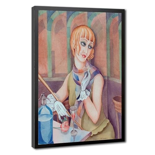 Toile Lili Elbe par Gerda Wegener | Décoration murale de bureau suspendue 61x91 cm