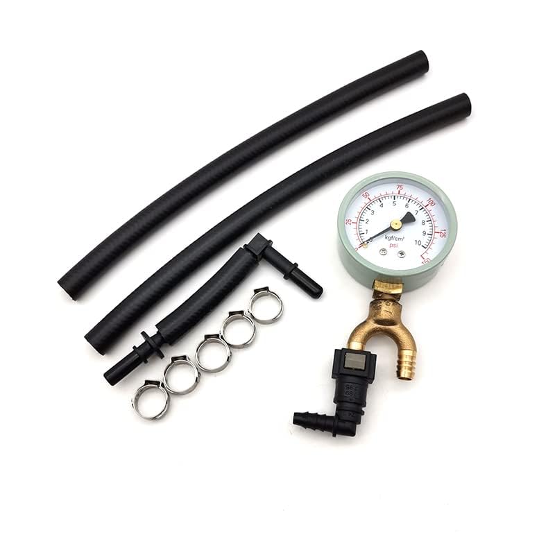 Universal Car Fuel Injection Pump Pressure Gauge Tester Car Gasoline Tester Tool