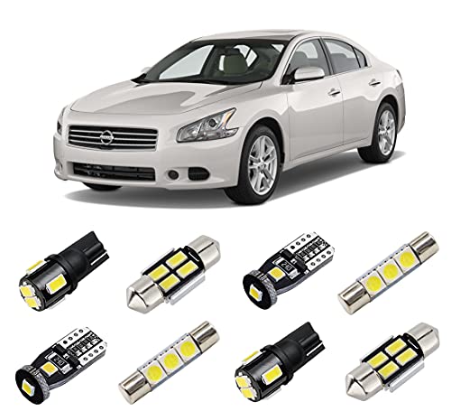 Kit de luces LED interiores para Nissan Maxima 2009-2015 miniatura 1