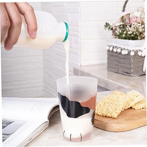 Tasse patte de chat 300 ml en verre borosilicate résistant à la chaleur - 5