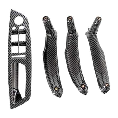 Ԃ̎hAnh p X5 X6 E71 E70 2007-2014 CeAhAvnhJo[hAnhAZu(4pcs Carbon,Right hand drive)