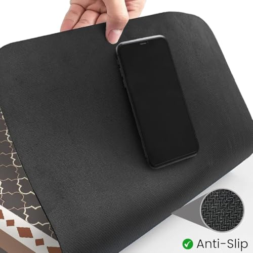 Image of Kitchen Anti Slip Mat for Floor, Waterproof Washable Kitchen Mats, Non Slip Kitchen Floor Mats for Home, Soft Mats for Kitchen, Kitchen Mats for Floor Anti Slip (MORROCON- JHALI)