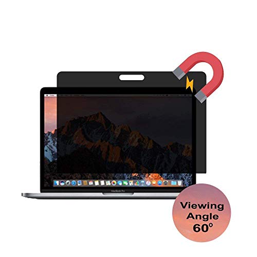 [Upgrade Version]Easy On/Off Ultra Slim Magnetic Privacy Screen Protectors Filter for MacBook Air
