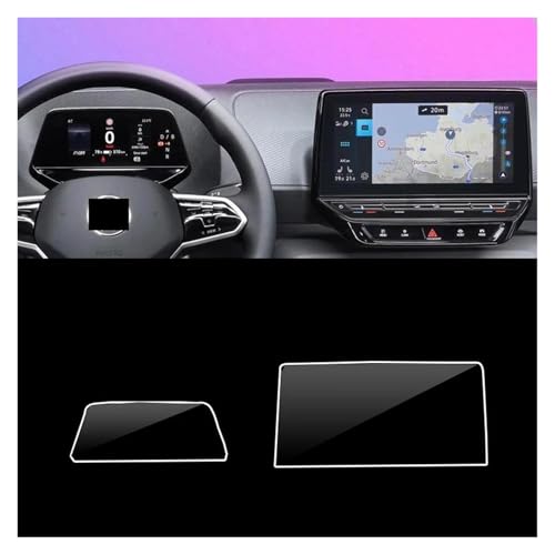Verre trempé ID.Buzz 2023 anti-rayures pour écran GPS et radio tactile 10"与