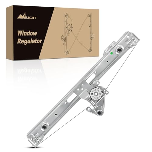 Image of Nilight 740-481 Rear Passenger Side Window Regulator, Compatible with 1999-2005 BMW E46 323i 328i 325i 325xi 330i 330xi (Sedan /Wagon Only), OE Replacement