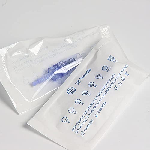 nadelpatrone Microneedling Nadeln dermapen nadeln 36 Ersatzköpfe Derma Pen professional for derma pen a6 (36PIN)