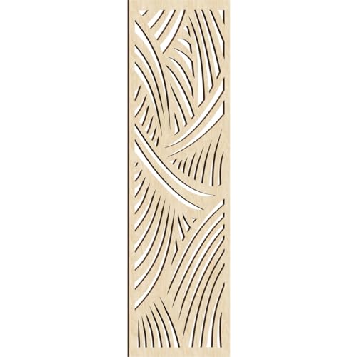 Image of Chester Decorative Pierced Fretwork Wood Wall Panels, 19 3 /8 inchW x 49 3 /8 inchH x 1 /4 inchT, Birch