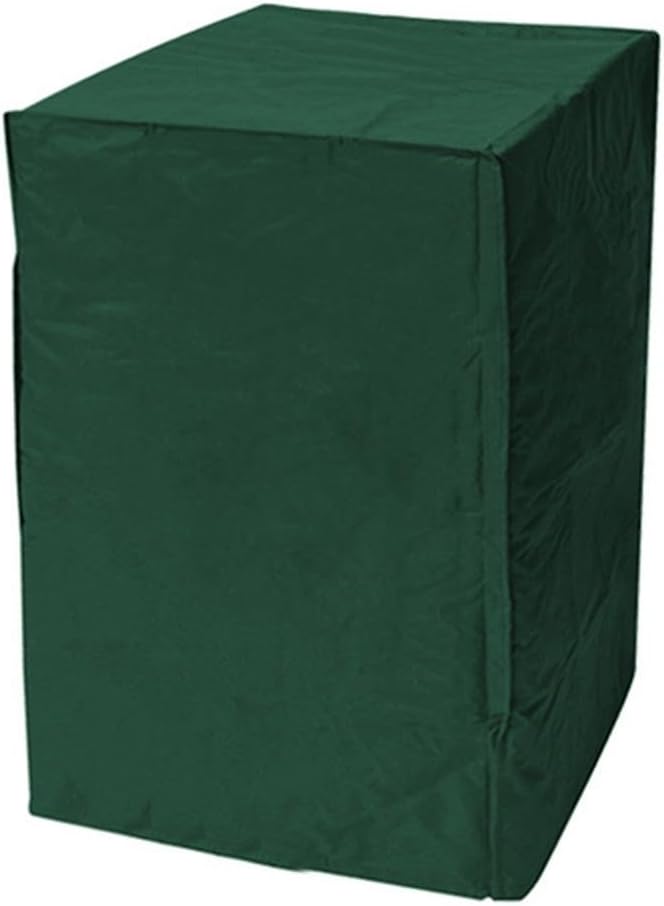 Outdoor Furniture Cover 210D Oxford Waterproof for UV Resistant for Stacked Chairs Grill Rain Sun Protection Multiple Sizes Green Easy to Clean for Patio Garden(64x64x120cm)