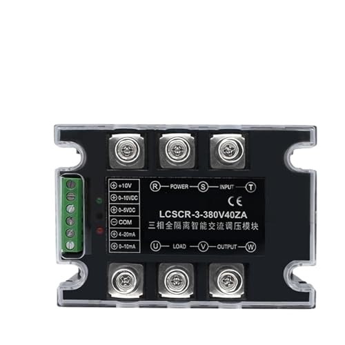 Image of Voltage Regulator Module 380V Three Phase Solid State Relay 25A 40A 60A 100A 150A 200A DC