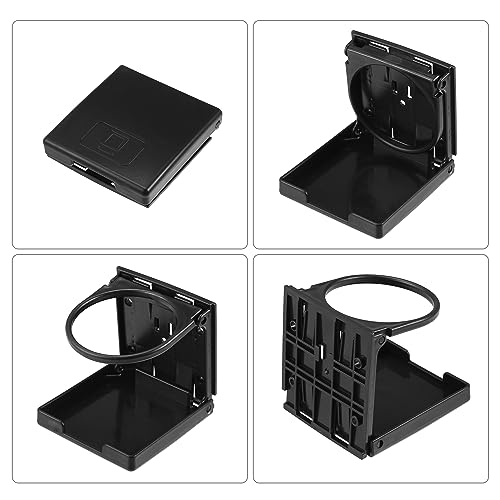 Portavasos Plegable Negro Universal para Coche 2 Pzas miniatura 6