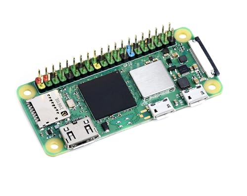Pi Zero 2 WH-Pi Zero 2 W with Color Pre Soldered Header 1GHz Quad-Core Arm Cortex-A53 CPU WiFi & Bluetooth 4.2 BLE Five Times Faster
