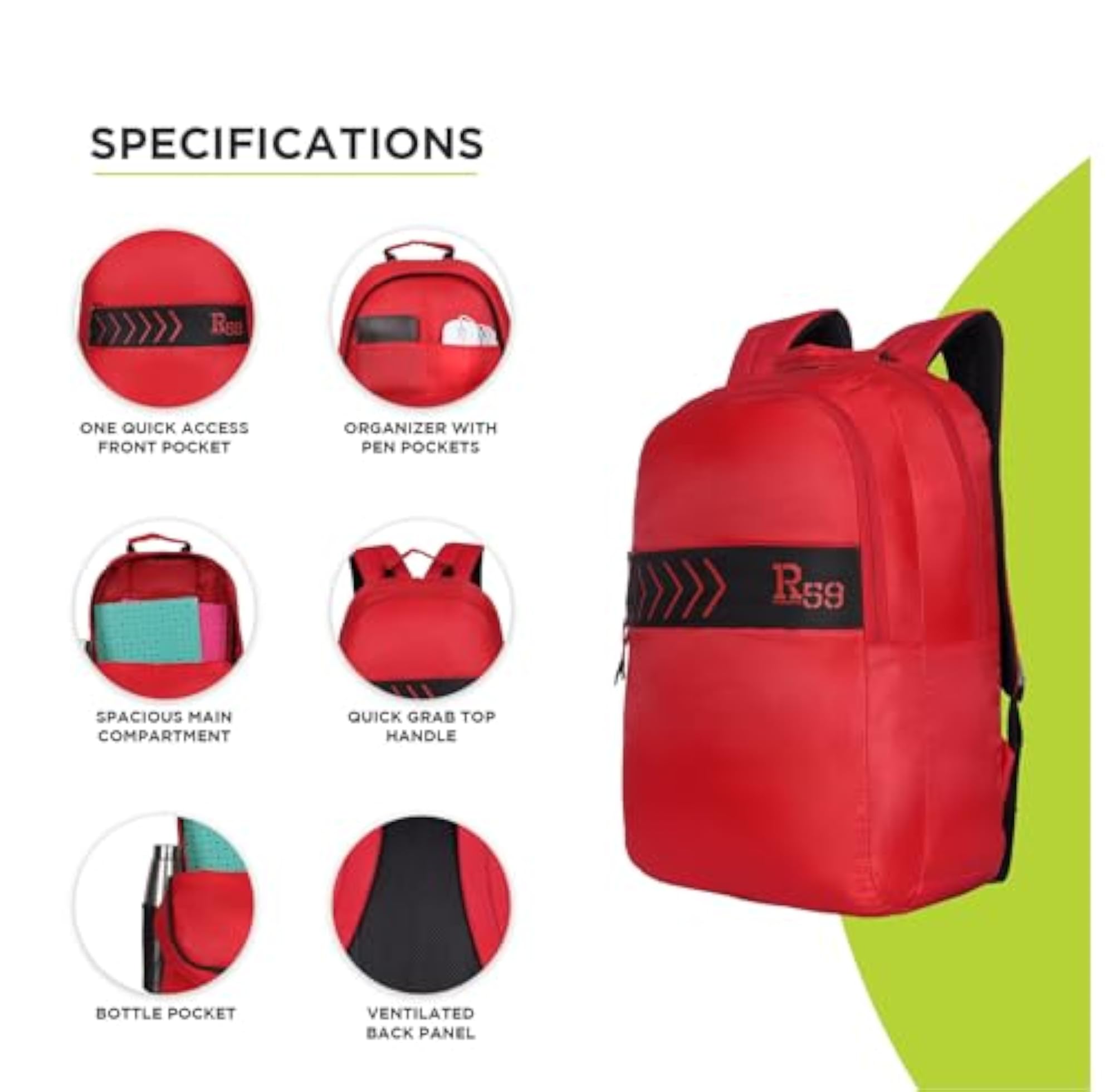 Lightweight Dart Urban 24L Casual Backpack