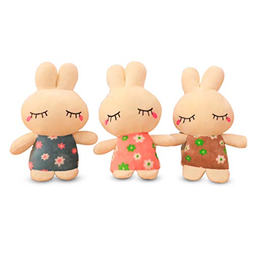 Image of KEKEMI Non-Toxic Hugable Cute Stuff Teddy Bear Soft Toys for Kids /Gift, Size - 7 Inches (Pack of 3)