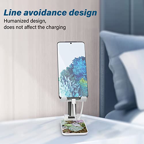 Image of Colorful Adjustable Foldable Phone Stand, Compatible with Smartphones, Suitable for Office, Home, Travel, Christmas Gift